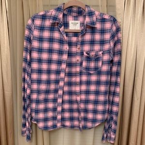 Abercrombie and Fitch Plaid Button Down